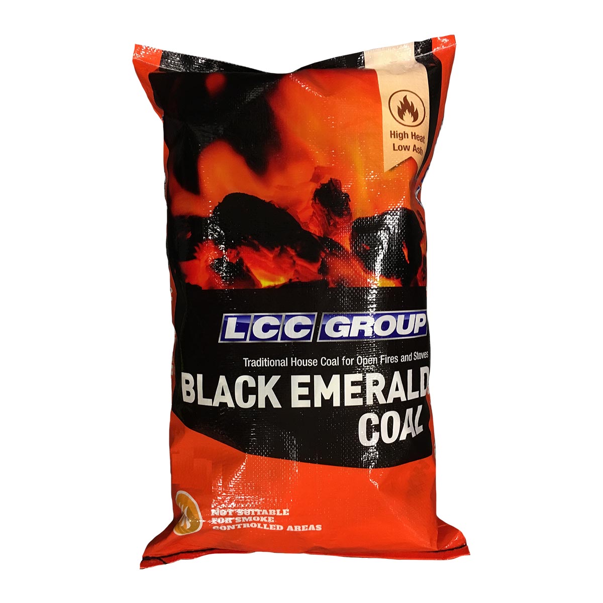 Bag of coal called Black Emerald Coal 25kg