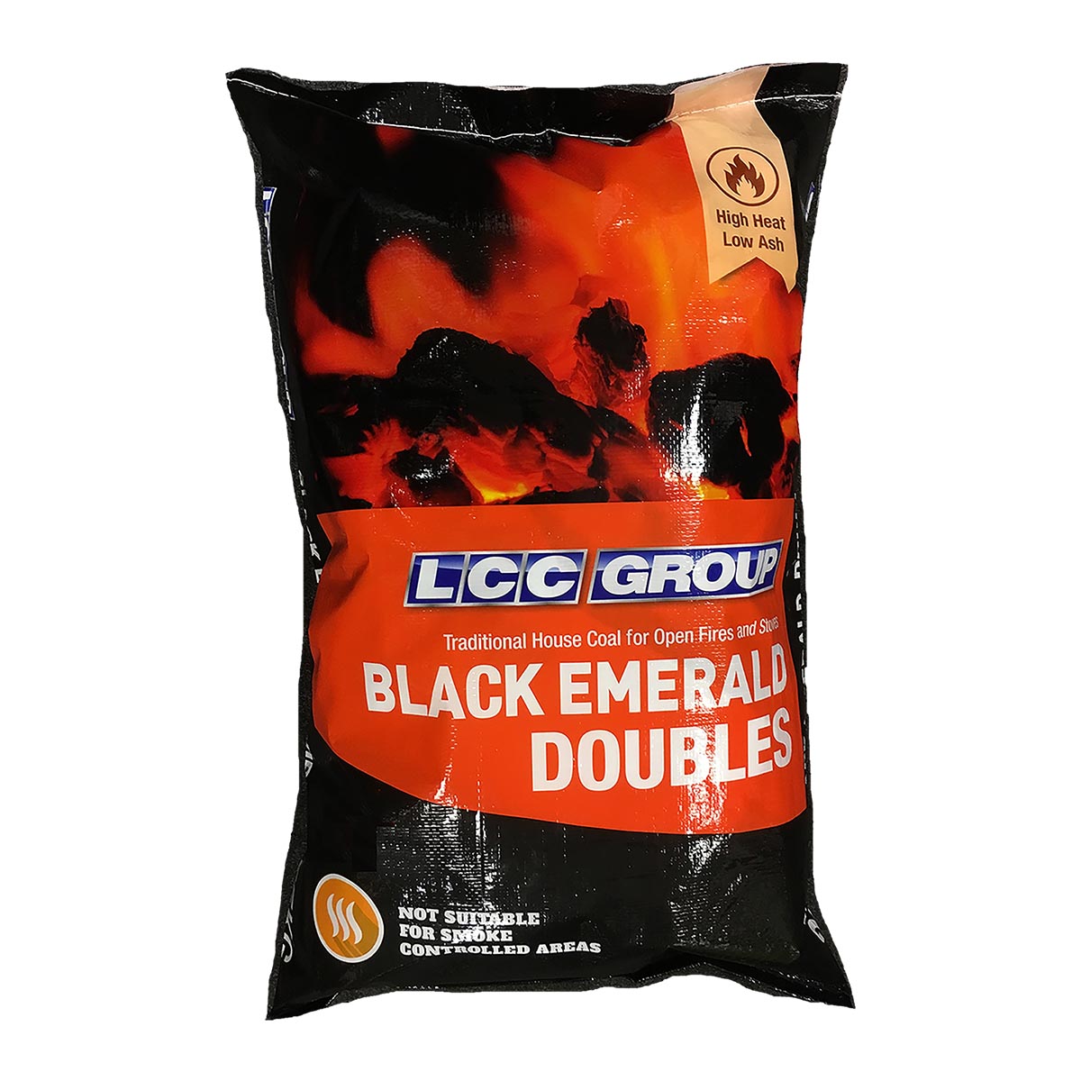 Bag of coal called Black Emerald Doubles 25kg