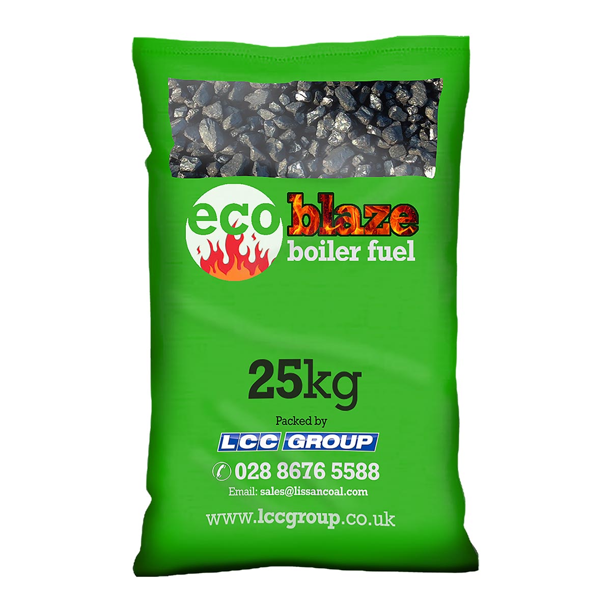 Bag of coal called Ecoblaze 25kg