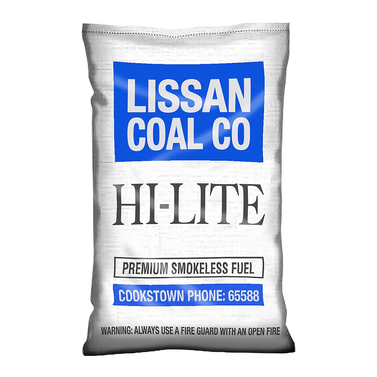 Bag of coal called Hi Lite 25kg